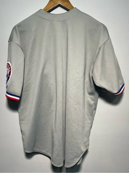 90s CCM vintage Montreal Expos MLB baseball button up jersey made in Canada XL - Picture 5 of 10